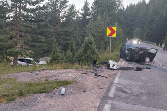 Udes na Žabljaku: Povrijeđene tri osobe
