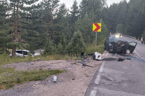 Udes na Žabljaku: Povrijeđene tri osobe