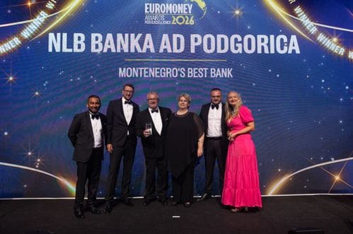 Euromoney proglasio NLB Banku najboljom bankom u Crnoj Gori