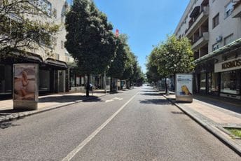 Nigdje žive duše: Pogledajte kako je u centru Podgorice na plus 39 (FOTO)
