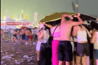 (VIDEO) Prekinut koncert Bed Banija, 80.000 ljudi bježalo od grada (VIDEO) Prekinut koncert Bed Banija, 80.000 ljudi bježalo od grada