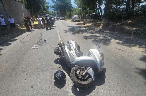 Saobraćajna nezgoda u Baru: Motociklista oborio dječaka