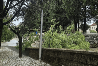 Usljed nevremena: Bez struje naselja na području Podgorice, Tuzi i Danilovgrada, ali i granični prelazi