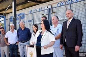 KCCG dobio novo kiseoničko postrojenje; Cojić: Ulaganje u bezbjednost pacijenata i veću samostalnost zdravstvenog sistema