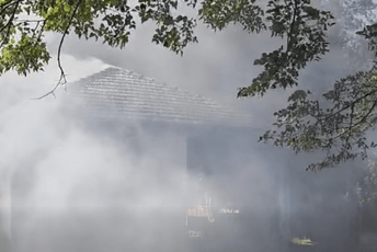 U Piperima izgorjela kuća, kod "Luče" improvizovani objekat (VIDEO)