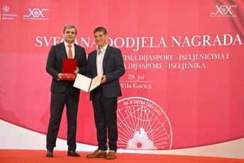 Šaboviću uručena nagrada za dobročinstvo; Ibrahimović: Vaš uspjeh doživljavamo kao uspjeh Crne Gore