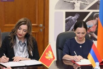 Potpisan Sporazum o saradnji u oblasti obrazovanja, nauke i inovacija između Crne Gore i Jermenije Potpisan Sporazum o saradnji u oblasti obrazovanja, nauke i inovacija između Crne Gore i Jermenije