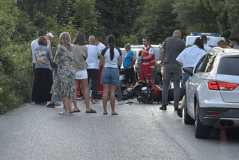 Udes kod Kolašina: Povrijeđena jedna osoba, saobraćaj je u prekidu