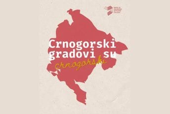 MOACG: Crnogorski gradovi su crnogorski