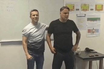 Mujović u euforiji: Pogledajte šta je kazao igračima Budućnosti nakon pobjede u Nikšiću (VIDEO)