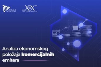 AMU analiza: Komercijalni emiteri prošlu godinu završili sa gubitkom od 1.66 miliona eura