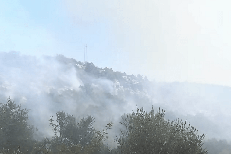 Ulcinj: Trenutno aktivno pet požara, najkritičnije u Donjoj Klezni
