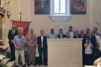 Mandić u Herceg Novom: Neka Gospod podari kišu i zaštiti sve u borbi protiv požara