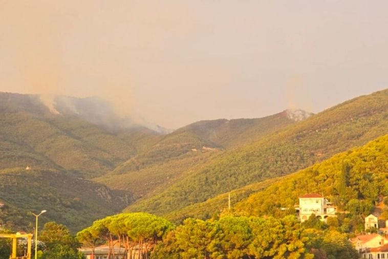 Peti dan borbe s vatrom u Herceg Novom; Ćirović: Sinoć bio ugrožen objekat u Baošićima, branimo potez u Đenovićima gdje je crkva