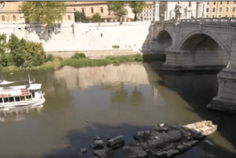 (VIDEO) Suša u Rimu otkrila ostatke Neronovog mosta starog 2.000 godina