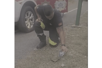 (VIDEO) Gest za primjer vatrogasca iz Podgorice