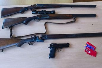 Na Cetinju oduzeto više komada vatrenog oružja