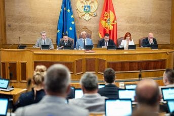 Mandić: Nadam se donošenju novog Ustava Crne Gore kad uđemo u EU