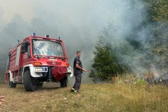 Aktivni požari na području sedam crnogorskih opština