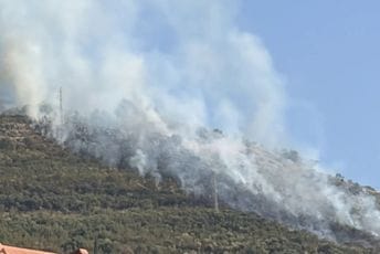 Novi požar kod Herceg Novog, Bijela bez struje