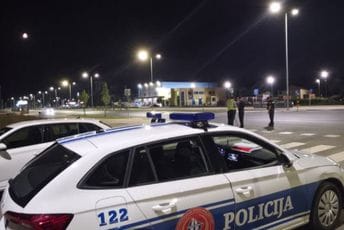 Podgorica: Uhapšen mladić, izazvao saobraćajnu nezgodu u Beogradskoj ulici
