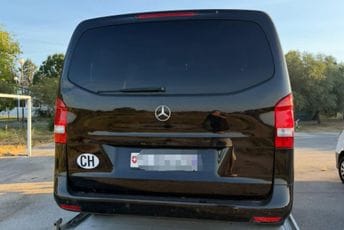 GP Sukobin: Priključnim vozilom prevozio Mercedes koji potražuje Interpol Švajcarske GP Sukobin: Priključnim vozilom prevozio Mercedes koji potražuje Interpol Švajcarske