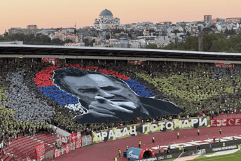 Nevjerovatno: Beogradski derbi počeo minutom ćutanja zbog smrti Ratka Mladića