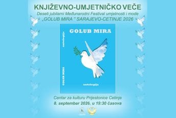 „Golub mira“ slavi 10 godina: Umjetnost i moda spajaju Cetinje i Sarajevo u zajedničkoj poruci prijateljstva „Golub mira“ slavi 10 godina: Umjetnost i moda spajaju Cetinje i Sarajevo u zajedničkoj poruci prijateljstva