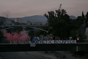 U Podgorici sinoć veličali ratnog zločinca Ratka Mladića