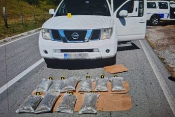 Osumnjičeni umakao policiji kod Bijelog Polja: U vozilu mu našli 11 kila marihuane