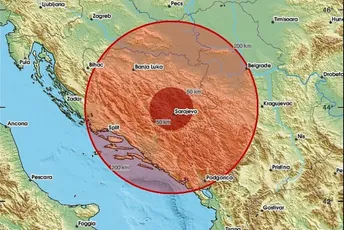 Zemljotres zatresao Sarajevo: Osjetio se na širem području BiH