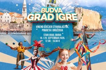 „Grad igre“ 19. i 20. septembra u Budvi: Stari grad postaje prostor igre, kreativnosti i druženja „Grad igre“ 19. i 20. septembra u Budvi: Stari grad postaje prostor igre, kreativnosti i druženja