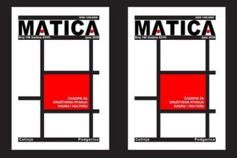 Objavljen novi broj časopisa „Matica“: O jeziku, istoriji, kulturi i identitetu na 528 strana Objavljen novi broj časopisa „Matica“: O jeziku, istoriji, kulturi i identitetu na 528 strana