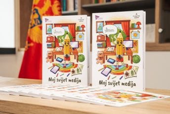 Predstavljena bojanka „Moj svijet medija“: Djecu učiti da razumiju medijske sadržaje, a ne samo da ih koriste
