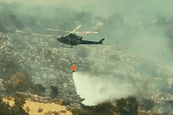 Helikopter VCG gasio požar i omogućio evakuaciju upravnika lovišta Helikopter VCG gasio požar i omogućio evakuaciju upravnika lovišta