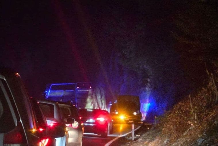 Nakon sinoćnje nezgode na putu Kolašin - Mojkovac: Vozaču autobusa izrečena mjera nadzora