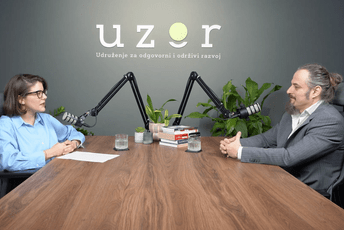 UZOR podkast „Carousel“ na TV E: O razvoju cirkularne ekonomije sa Bobanom Stanićem