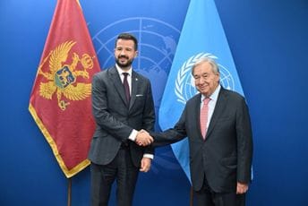 Milatović sa Guterešom: Uspješna priča Crne Gore u procesu pristupanja bila bi važna poruka za EU