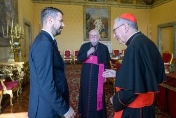 Milatović sa kardinalom Parolinom: Otvaranje Apostolske nuncijature u Podgorici bio bi važan korak