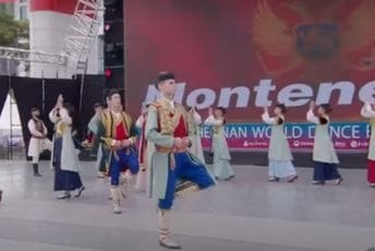 (VIDEO) KUD Njegoš predstavljao Crnu Goru u Južnoj Koreji: Ponosno smo pokazali svijetu što znači biti Crnogorac