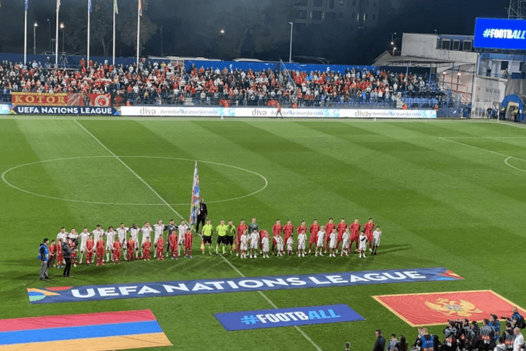 Bez golova pod Goricom: Crnogorski fudbaleri nijesu našli rješenje za jermenski bedem