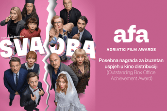 Filmu „Svadba“ AFA nagrada za izuzetan uspjeh u bioskopskoj distribuciji Filmu „Svadba“ AFA nagrada za izuzetan uspjeh u bioskopskoj distribuciji