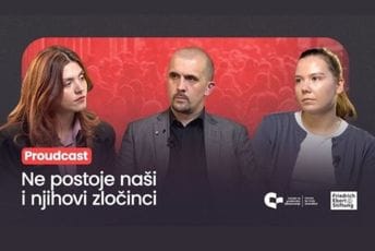CGO PROUDCAST na TV E: Ne postoje naši i njihovi zločinci CGO PROUDCAST na TV E: Ne postoje naši i njihovi zločinci