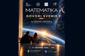 Matematika- jezik kojim govori svemir: Ispitni centar i Prirodno-matematički fakultet organizuju pripremnu nastavu za osnovce Matematika- jezik kojim govori svemir: Ispitni centar i Prirodno-matematički fakultet organizuju pripremnu nastavu za osnovce