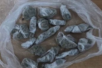 Bar: Kod osamnaestogodišnjaka pronađeno 17 pakovanja marihuane, podnijeta krivična prijava