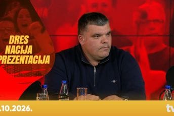 "Dres, nacija, reprezentacija" na TvE: Večerašnji gost Miloš Mitrović