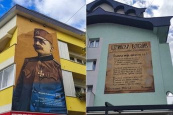 Između istorijskog nasljeđa i revizionizma: Šta poručuju murali u Pljevljima
