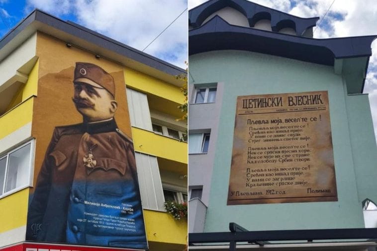 Između istorijskog nasljeđa i revizionizma: Šta poručuju murali u Pljevljima