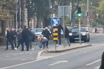 Haotično i na Dorćolu: Došlo do tuče, na licu mjesta bile i Hitna pomoć i policija
