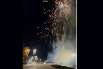 (VIDEO) I u Nikšiću vatromet zbog pobjede Studentske liste u Srbiji (VIDEO) I u Nikšiću vatromet zbog pobjede Studentske liste u Srbiji